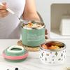 Stainless Steel Lunch Box With Double Layer Insulation For Kids Students And Adults