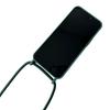 For iPhone 15 Pro Case Liquid Silicone Anti-Scratch Phone Cover with Adjustable Neck Cord