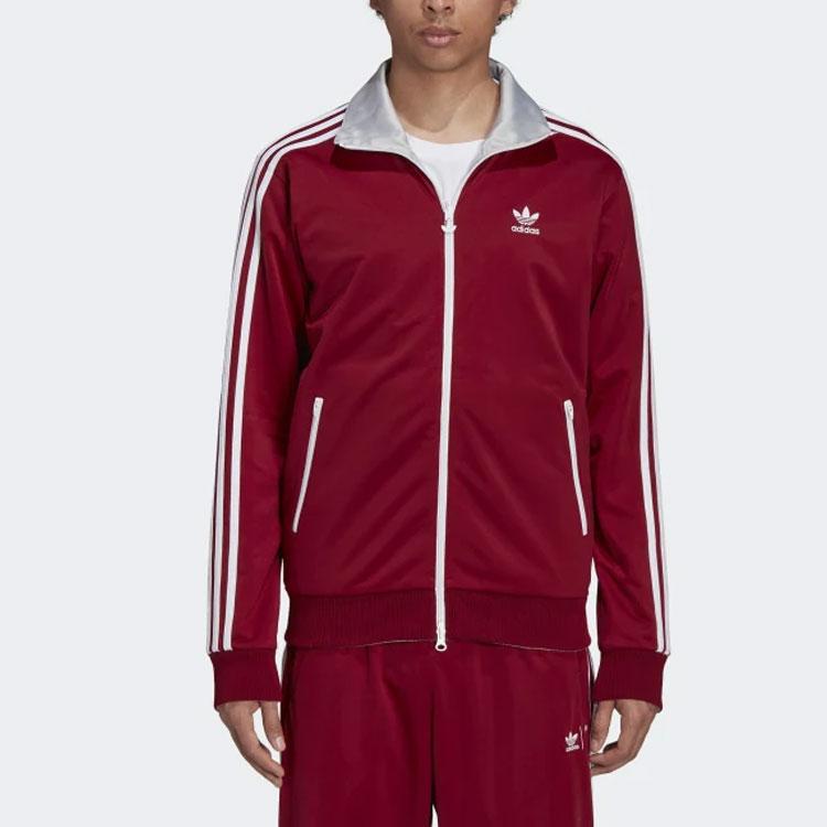 adidas Originals X HUMAN MADE Jackets Men's Red Stand Collar Moderate Other GV4341