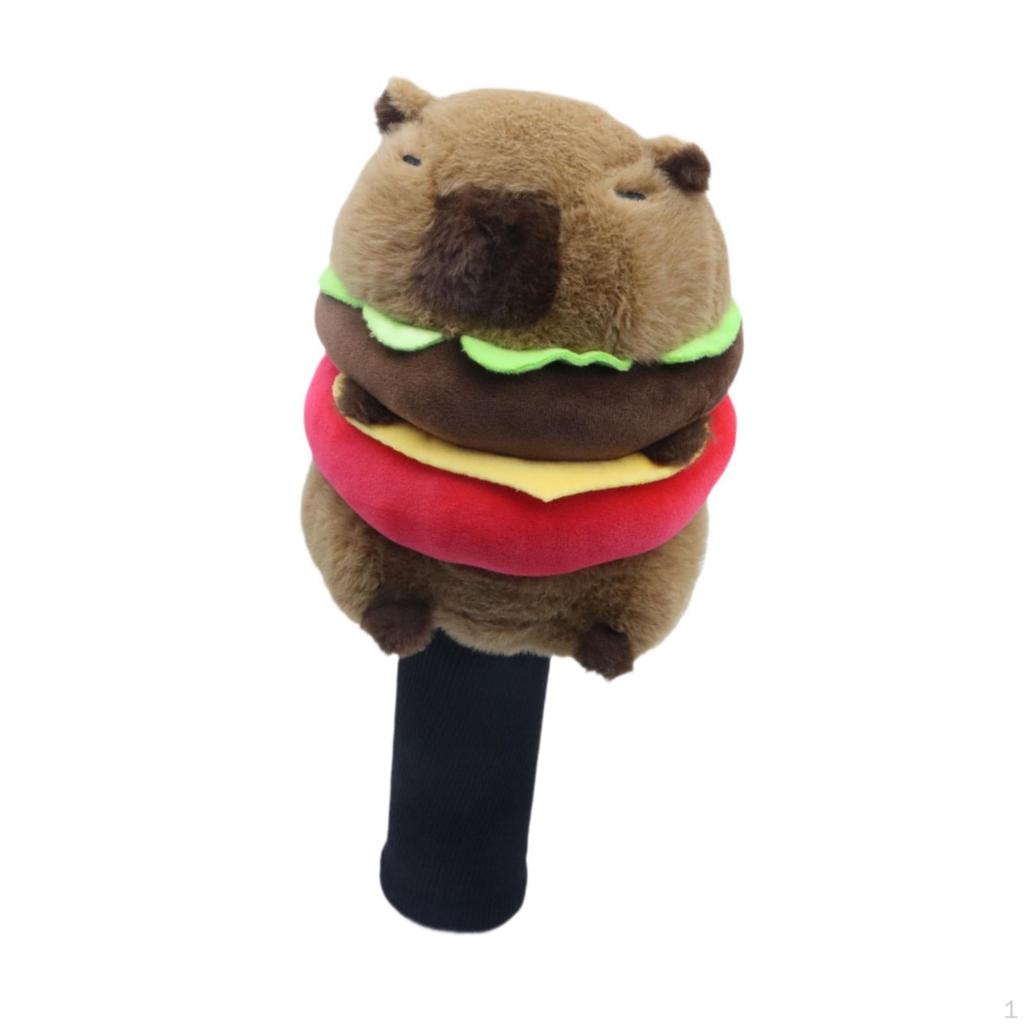 Capybara Driver Head Cover, Soft Cute Anti Scratch Adorable Golf Club Cover for Women Men