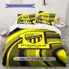Al-Ittihad FC Pattern Bedding,Quilt Set Quilt Cover Pillowcase Home Birthday Gift(1 * duvet cover + 2 * pillowcase, without core)