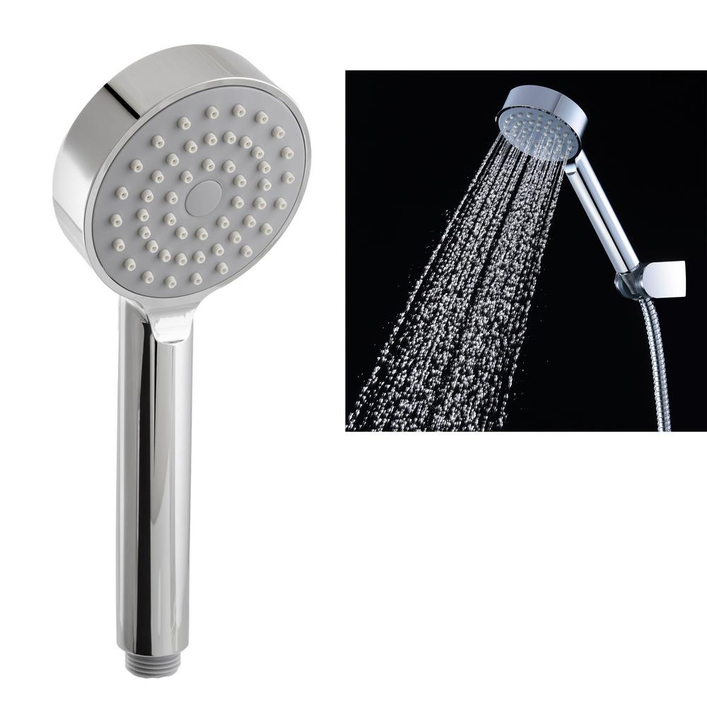 AWD INTERIOR 1982 single-function shower head, silver
