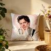 Fashion Hharry Stylesing Cushion Cover Versatile DoubleSided Pillow Case Fit for Sofa Bed Car  Daily Decor