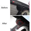 Voodonala for Jeep JK Roof Top Speaker Audio Trim for 2015-2018 Jeep Wrangler JK JKU, ABS Red 2 pcs