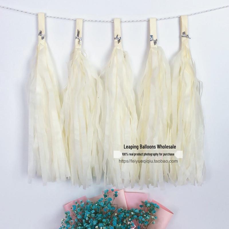 Tassel Balloon Fringe Ribbon for Party and Wedding Decoration