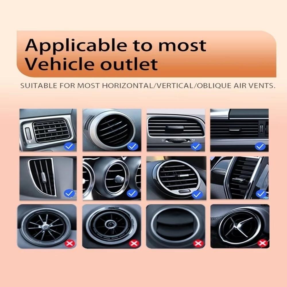 Foldable Car Beverage Holder Durable Air Outlet Vent Drink Bracket Car Cup Holder Coffee Cup