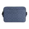 Coach Charter 24 Brand Micro Logo Adjustable Shoulder Strap Floral Canvas And Leather Crossbody Bag Medium Men crossbody bag Blue CU475-D61