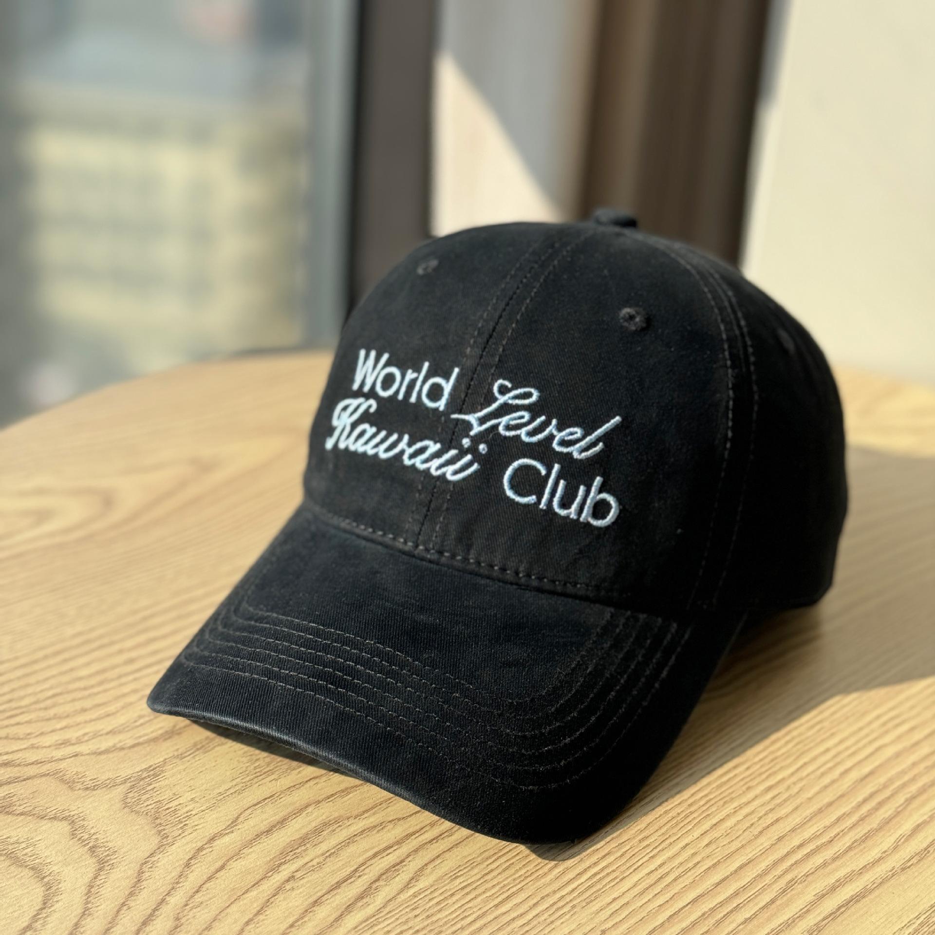 

2026New Korean-style classic simple letter embroidery fashion baseball cap for men and women with wide brim that makes the face look smaller Adult54-60Adjustable чёрный