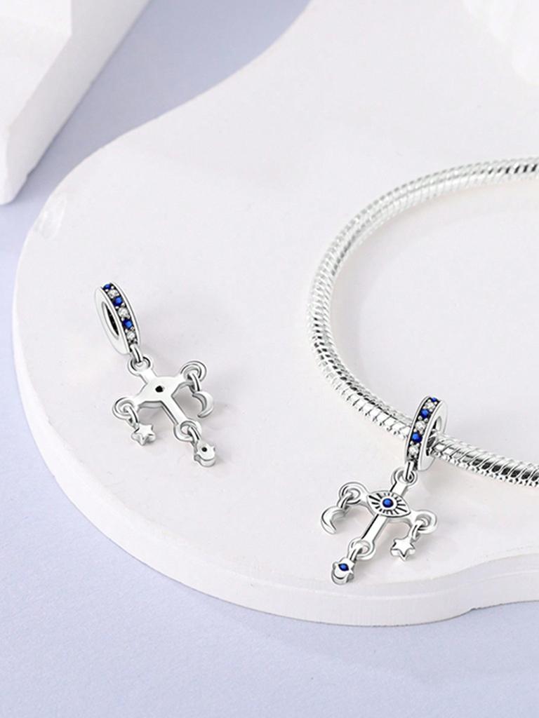 Copper Plated Original Charms Religious Crossbeads Fit Bracelet Women'S Jewelry Gift