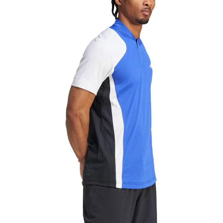 adidas U.S. Hard Court Grand Slam Series Tennis Pro HEAT.RDY FreeLift Shirt Color Block Fashion Comfortable Tennis Short Sleeve Polo Men Polo IT2262