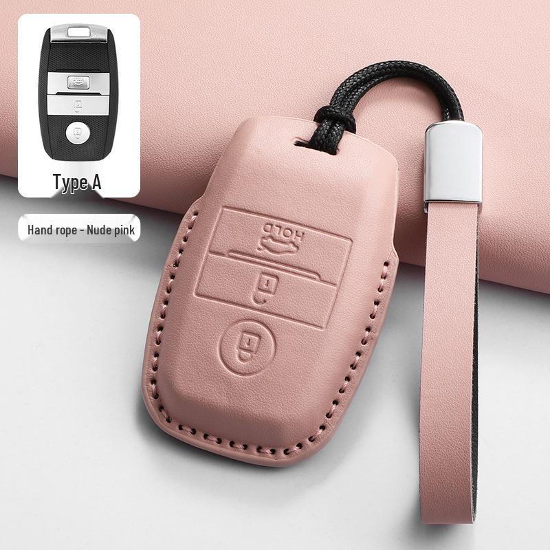 

Compatible Protective Pink Key Shell for Kia Sportage, K2, Soul, K5, Forte Smart Keys