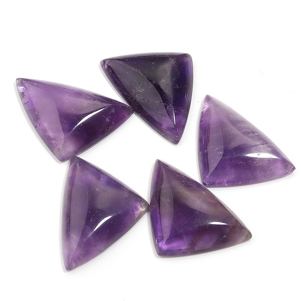 2-5 Stück/Los Natürliche Steinkabochonen Unregelmäßig Oval Quadrat Wassertropfenförmig Amethyst-Kabochon Für DIY Ringe Halsketten Zubehör