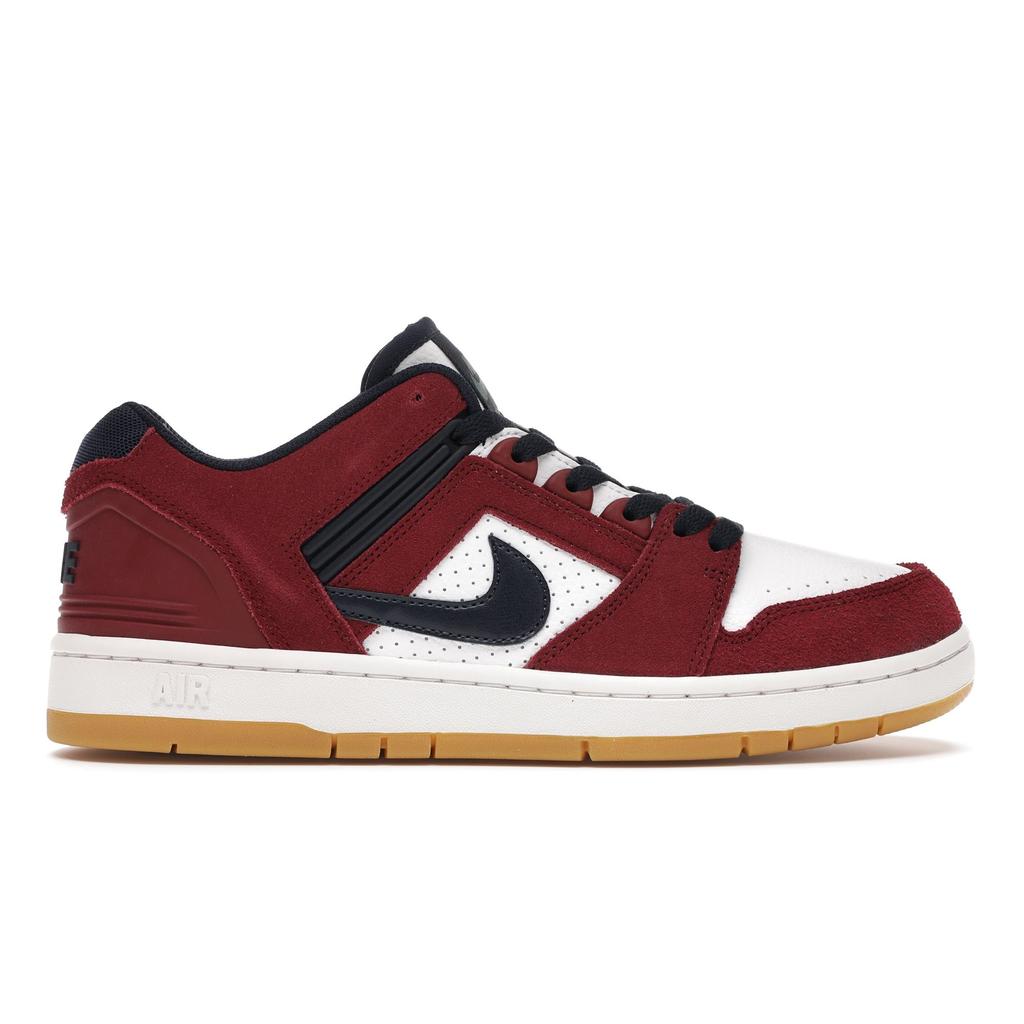 nike sb air force 2 low white blue red