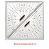 30cm Marine Navigation Set Square Rulers with Handle