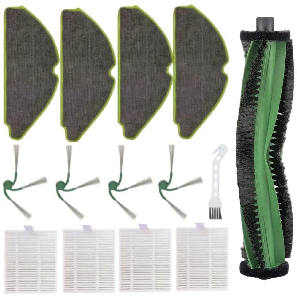 Main Side Brush Filter Mop Cloth Kit For 111 For Combo / 111 For Combo+ For Vacuum Cleaner Household Cleaning Tools Accessories