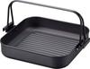 Wahei freiz Iron Grilling and Sukiyaki Pot, 26 X 26 Cm, Square, Gas Stove Only, Saishokuan SM-8557