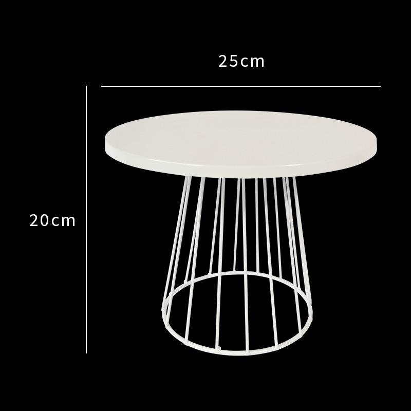 20/25cm Metal Cake Rack Cupcake Display Stand Dessert Tray Pie Plates display rack for Bakeware Wedding Party