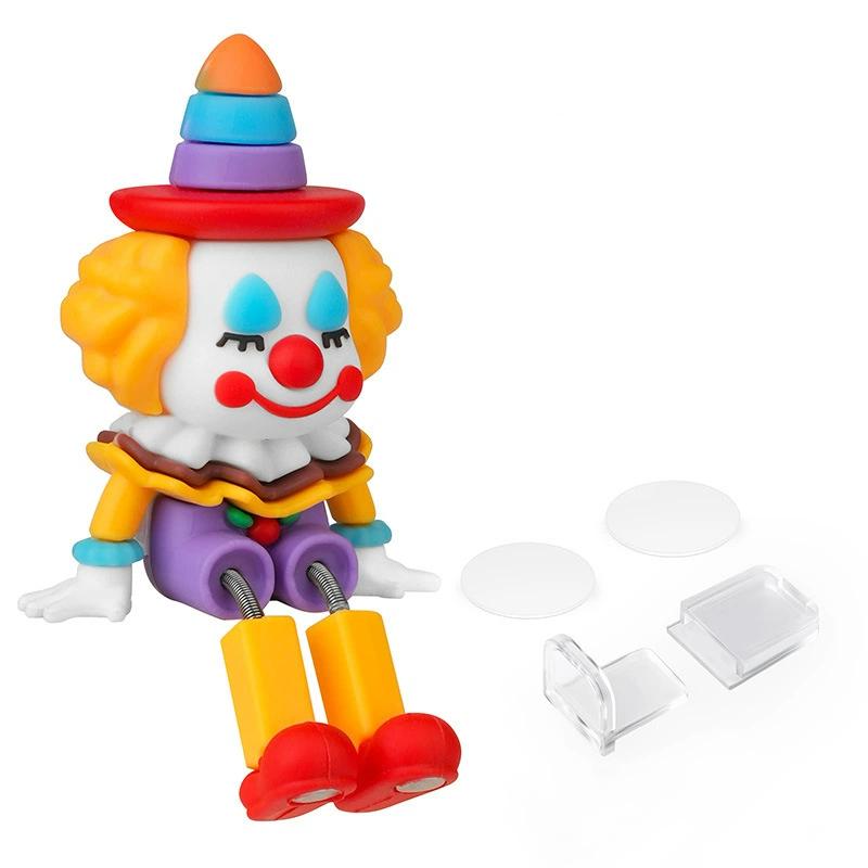 Cartoon Clown Shaking Feet Figure Car Ornaments Auto Interior Decorations Big Hero Toys Ornament Interior Dashboard Accessories