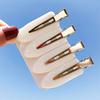 4PCS/Set Women Girls Candy Colors Flat No Indentation Hairpins Sweet Hair Clips Barrettes Headband Hair Accessories