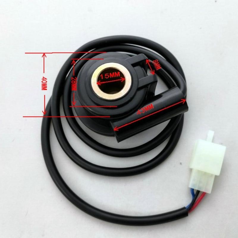 1 Pc Speedometer Universal Motorcycle Bike ATV Digital Odometer Tachometer Speed Replace Universal Sensor Cable with 4 Magnet
