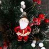 Resin Santa Bare Butt Pendant Christmas Tree Ornaments Navidad 2025 New Year Home Party Decoration Naked Santa Hanging Gift Toy
