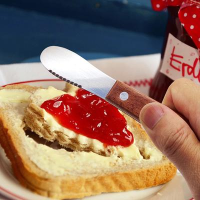1PC Cheese Butter Spatula Mini Small Wooden Handle Sandwich Jam Slicer Knife Cutter Spatula Kitchen Gadget