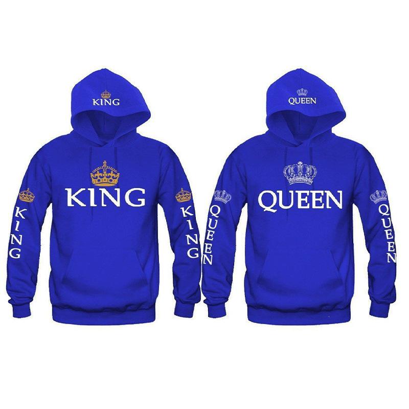 European & American Plus Size Women's Printed Hooded Sweatshirt - Autumn/Winter Collection