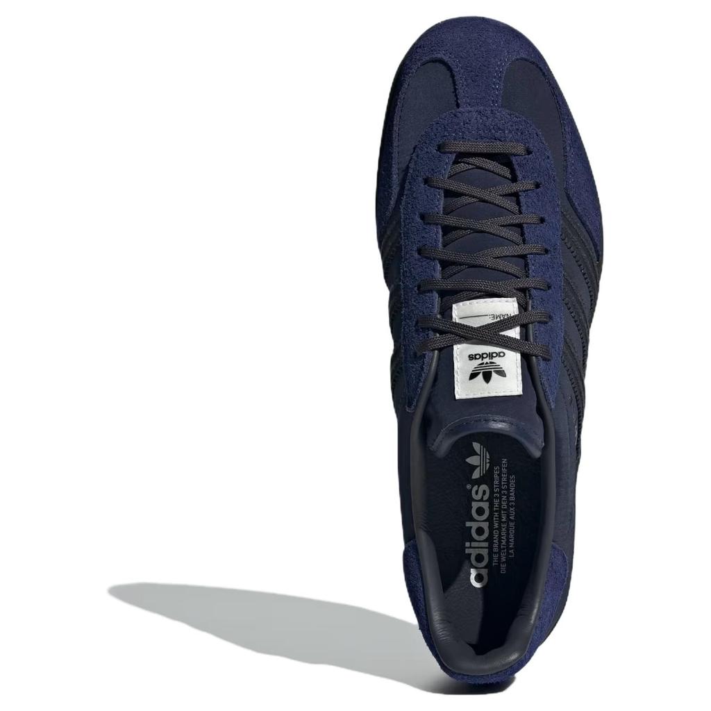 Hikari Shibata x adidas Gazelle Indoor Night Indigo Sneakers Unisex Blu Notte-Grigio Blu Scuro IH9986