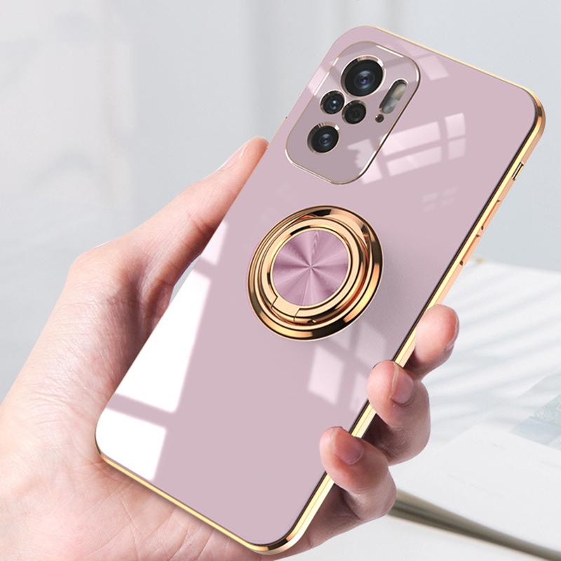 

Силиконовый чехол с кольцом-держателем для Xiaomi Mi 10 11 Lite Ultra 10T Pro Poco F3 F2 Pro Redmi K30 K40 Note 10 Pro Max 9T 10S, чехол