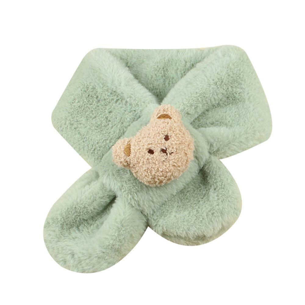 Warm Kids Winter Scarf Plush Plush Scarf Fashion Baby Shawls  Baby Boys Girls