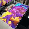 Anime Mouse Pads Colorful Gamer Cabinet Pokemon Toxtricity Style Carpet Anti-slip Rug PC Gaming Accessories Rubber LockEdge Mats