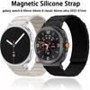Silicone Strap for Samsung Galaxy Watch 8 40mm 44mm 8 Classic 46mm Sports Magnetic Bracelet Galaxy Watch Ultra 2026 47mm Correa