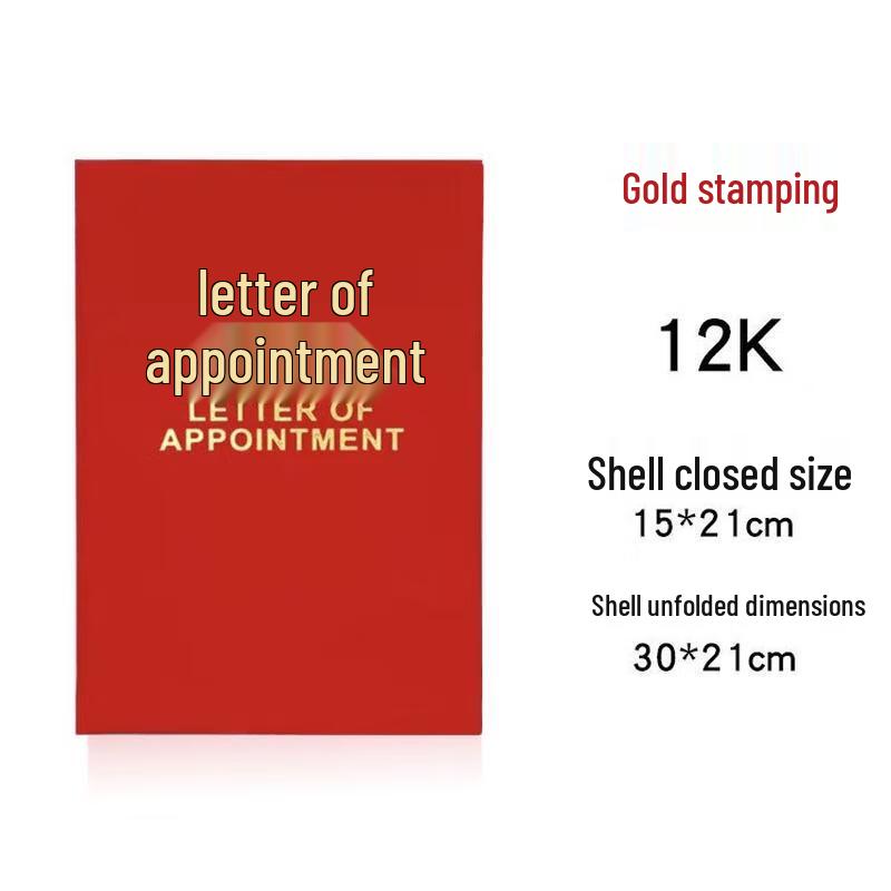 Deluxe Velvet Gold-Stamped Certificate Cover