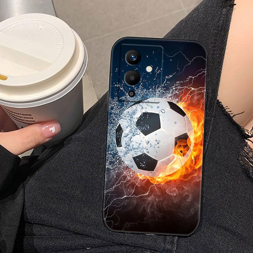 Fußball Fußball Ball Handyhülle Für Infinix TECNO POP SPARK SMART 6 7 8 9 CAMON 40 30 30S 15 16 17 20 20C Pro Hülle Abdeckung Schale