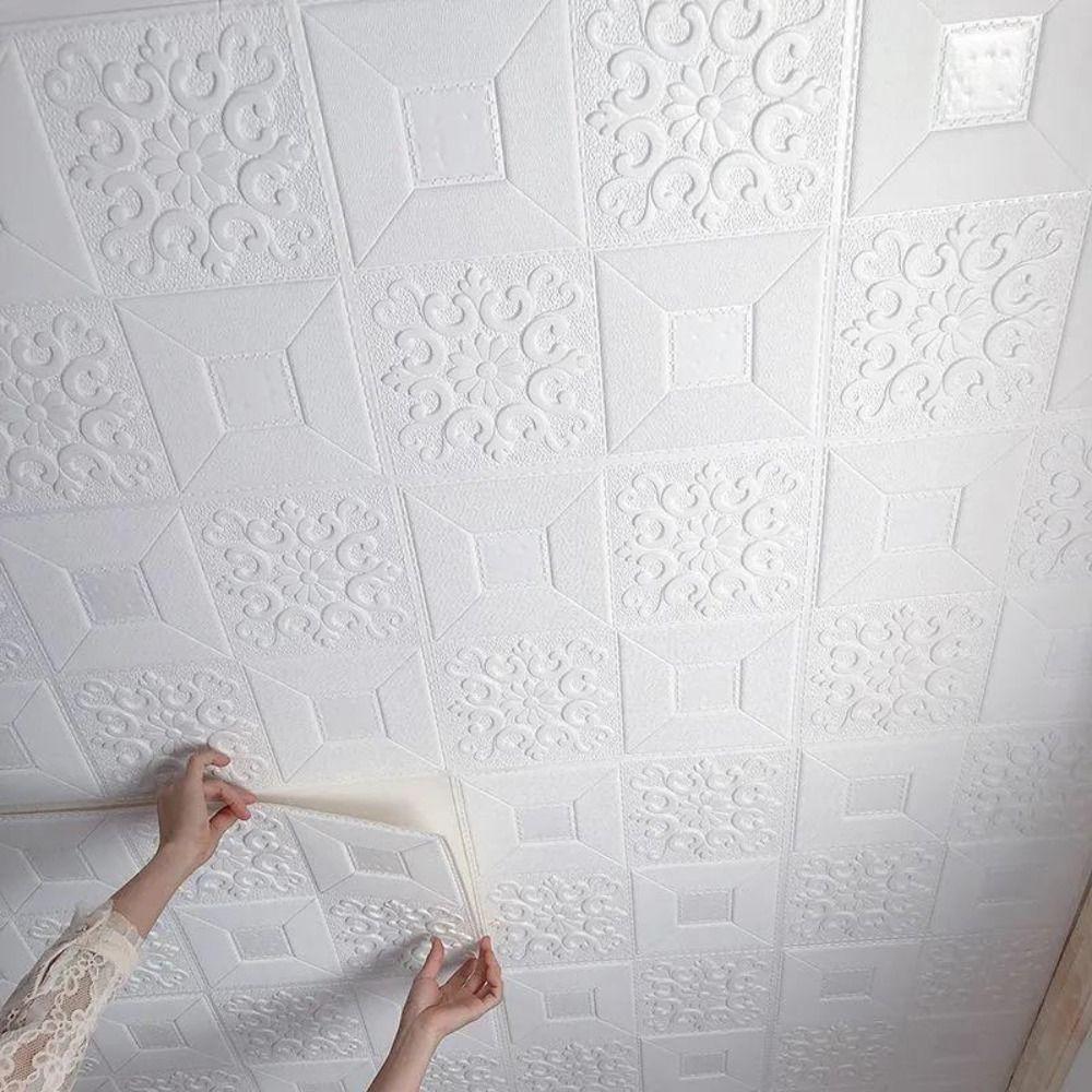 Self-adhesive Roof Cover Ugly Wallpaper 3d Ceiling Ceiling Decorative Sticker