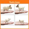 Goat Animal Farm Figurine Collection Model With Pvc Material For Kids Play Farm