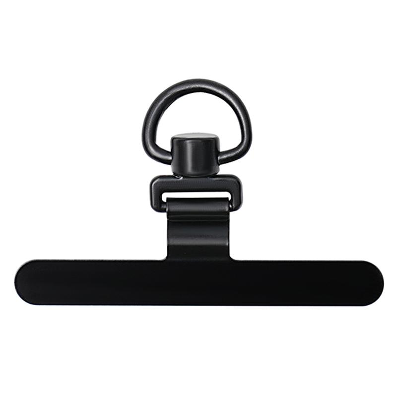 Cordon de telefon cu etichetă de prindere, plasture metalic cu cataramă rotativă la 360 de grade pentru curea de umăr pentru telefon