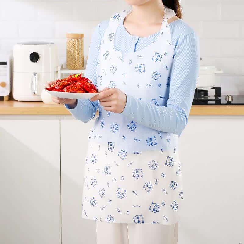 Maryya Disposable Printed Kitchen Aprons (10-Pack)