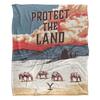 Yellowstone Protect The Land Silky Supersoft Blanket