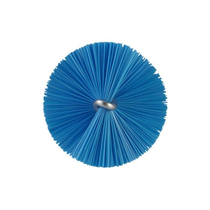 Ecouvillon - VIKAN - Diam.15mm L.310mm - Fibre dure - Bleu - Manche inox
