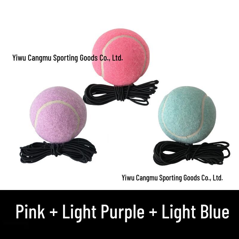 LISM Tennis Rebound Trainer Ball with Rope