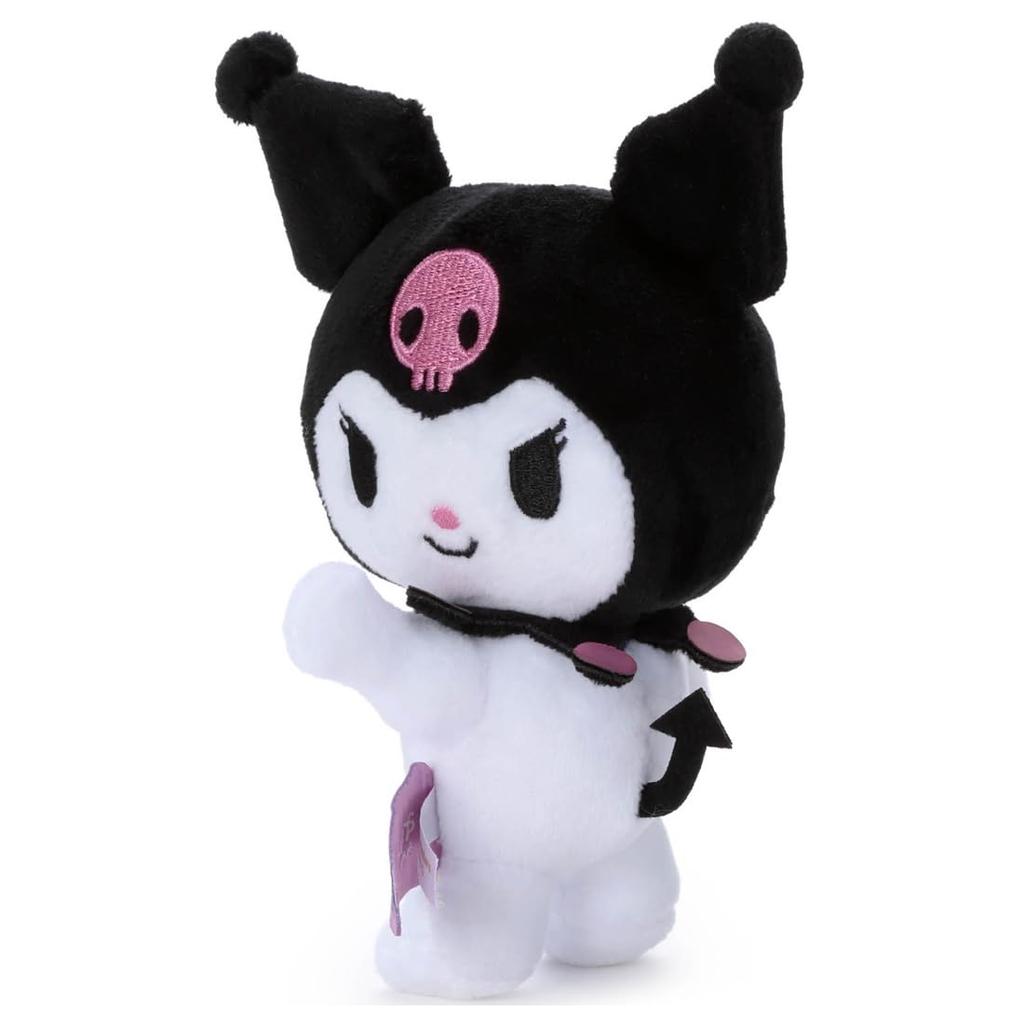 Takara Tomy Arts Sanrio Characters Ghost Play Plush Toy S Kuromi Plush Approximately 17cm Tall Toy,