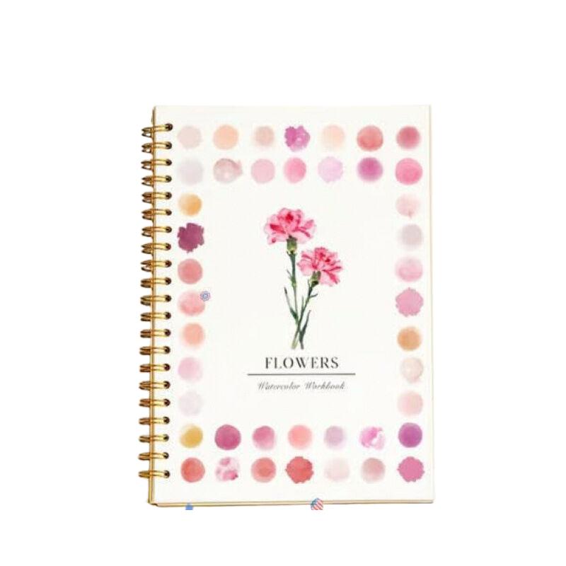 Aquarell Arbeidsbøker Fargeleggingsbok Nybegynnervennlig Malesett Enkle Naturscener Malesett Kunsthåndverk