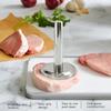 KAYCROWN Meat Tenderizer Hammer, Meat Pounder Flattener, Stainless Steel Kitchen Meat Mallet for Flattening Steak Beef Poultry, Meat Pounder