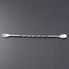 26Cm Cocktail Spoon Mixing Fork Stainless Steel Swizzle Stick for Bar Tea Stirring Long Handle Bartender Mixing Tool