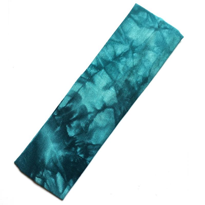 

Модная спортивная повязка на голову Tie Dye для мужчин и женщин, повязка на голову для йоги, повязка на голову для йоги, повязка на голову для бега и фитнеса, эластичный хлопковый платок
