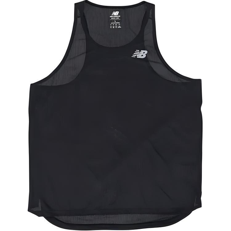 New Balance Impact Run Singlet Asia Sizing Black Men s MT21260BK M