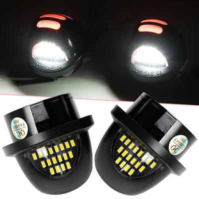 Red OLED Neon Tube License Plate Light Tag Lamp For Ford F-150 F-250 F-350 F-450 F-550 Super Duty Explorer Expedition Ranger