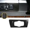 Carbon Frame Fiber Switch Headlight Trim Cover For BMW3 Series E90 E92 E93 05-12