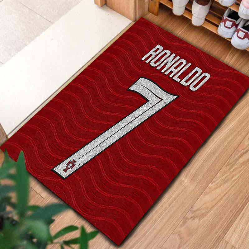 CR7 Cristiano Ronaldo Carpet Rug for Living Room Bedroom Home Sofa Decoration,Kids play Non-slip Floor Mat